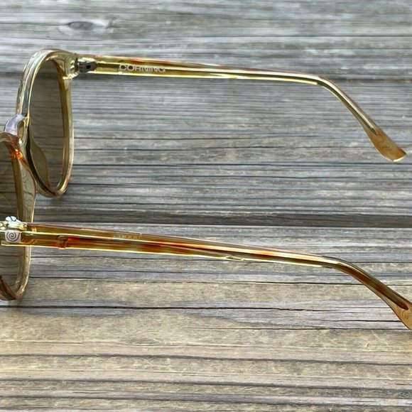 Vintage Corning Women Sunglasses 2087M Ladies Eye Wear Shades Light yellow Tone main image 4